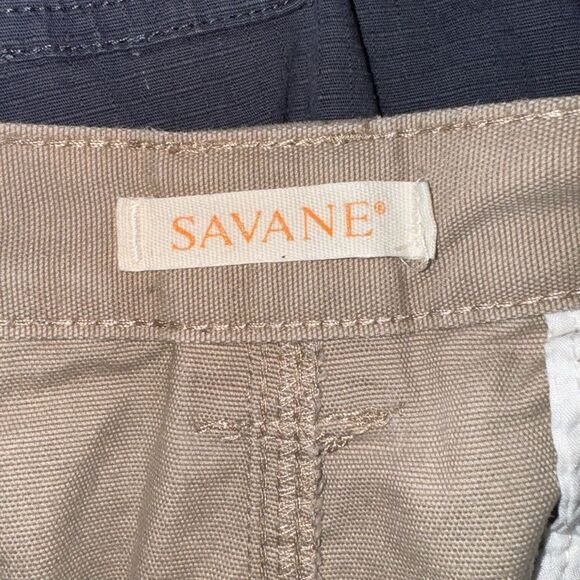 SAVANE BRAND MENS TAN SHORTS - Picture 3 of 4
